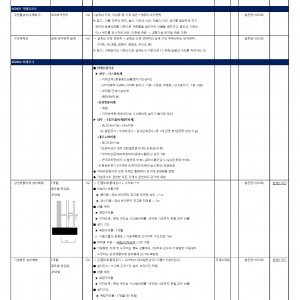 입찰 견적기준설명서