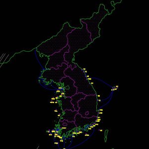 우리나라 대한민국 지도 소스