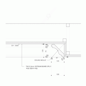 원목몰딩 CDCM005