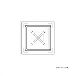 파고라 평면 캐드소스 t-pe-pergola004