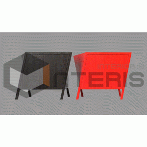 칼라링 가구 장 입면 pc-ff-ea021