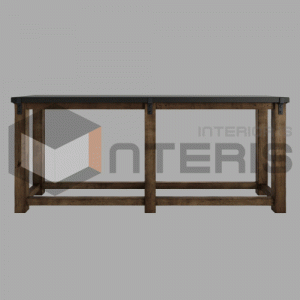 칼라링 가구 테이블 입면 pc-ft-ea003