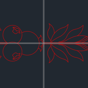 문양 라인형 R-LA011