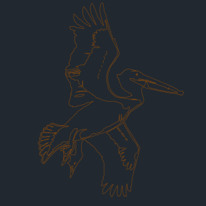 동물 익룡 ANI-21 캐드소스