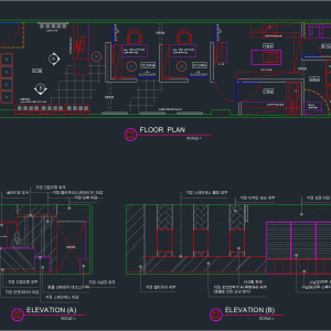동물병원 평면도 cp-m-a002