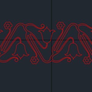 문양 라인형 R-LA013